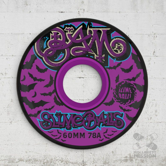 Slime Balls Bam Margera Guest OG 78a 60mm Skateboard Wheels - Skateboard-Rollen - Rollbrett Mission
