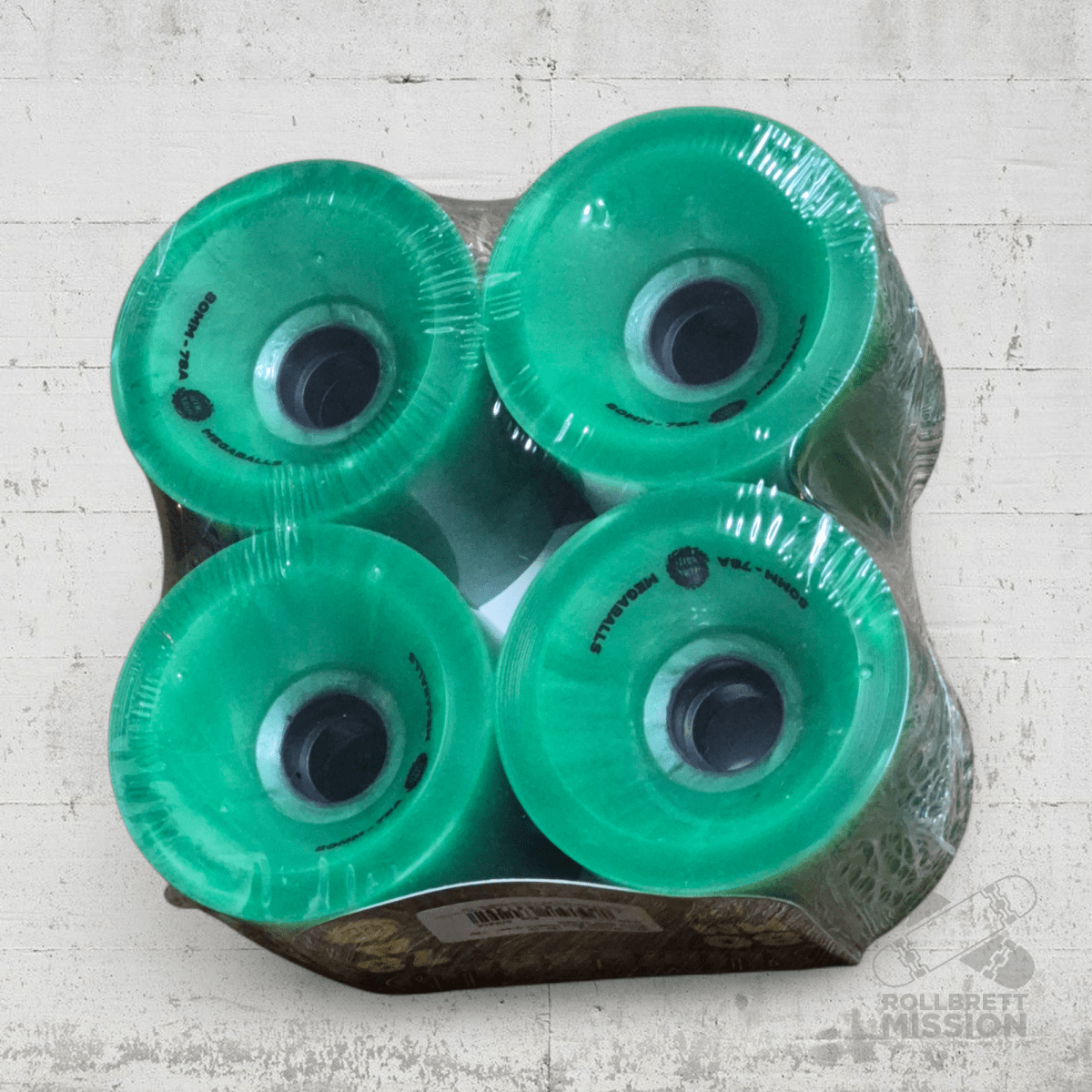 Slime Balls Mega Balls 78a 80mm Skateboard Wheels - Skateboard - Rollen - Rollbrett Mission