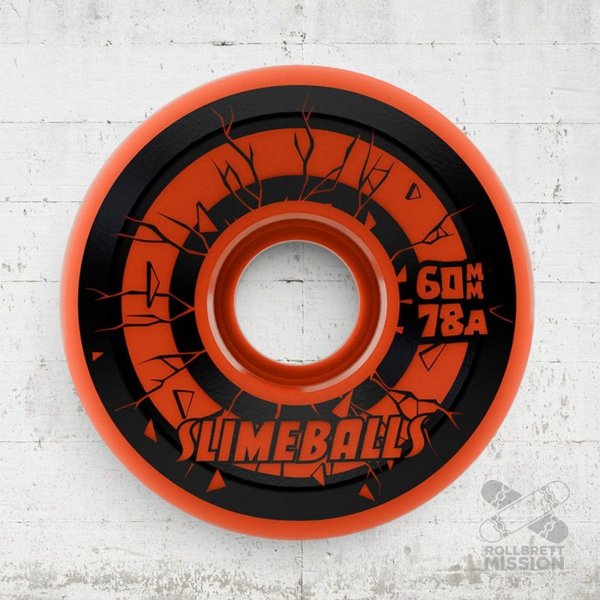 Slime Balls Roskopp Five Reissue 78a 60mm Skateboard Wheels - Skateboard-Rollen - Rollbrett Mission