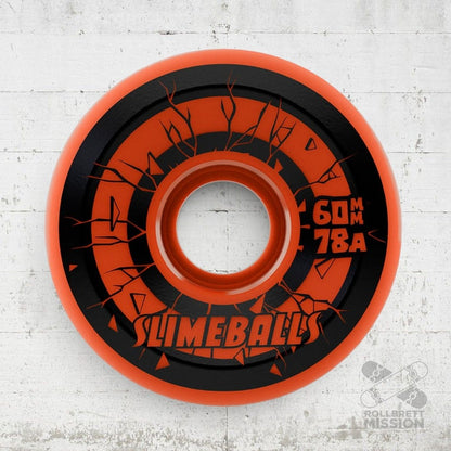 Slime Balls Roskopp Five Reissue 78a 60mm Skateboard Wheels - Skateboard-Rollen - Rollbrett Mission