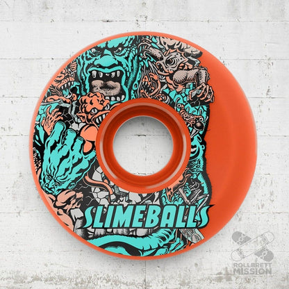 Slime Balls Roskopp Five Reissue 78a 60mm Skateboard Wheels - Skateboard-Rollen - Rollbrett Mission