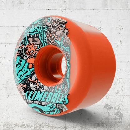 Slime Balls Roskopp Five Reissue 78a 60mm Skateboard Wheels - Skateboard-Rollen - Rollbrett Mission