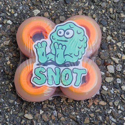 Snot Wheels Boogerthane 99A 52mm Glow in the Dark - Skateboard - Rollen - Rollbrett Mission