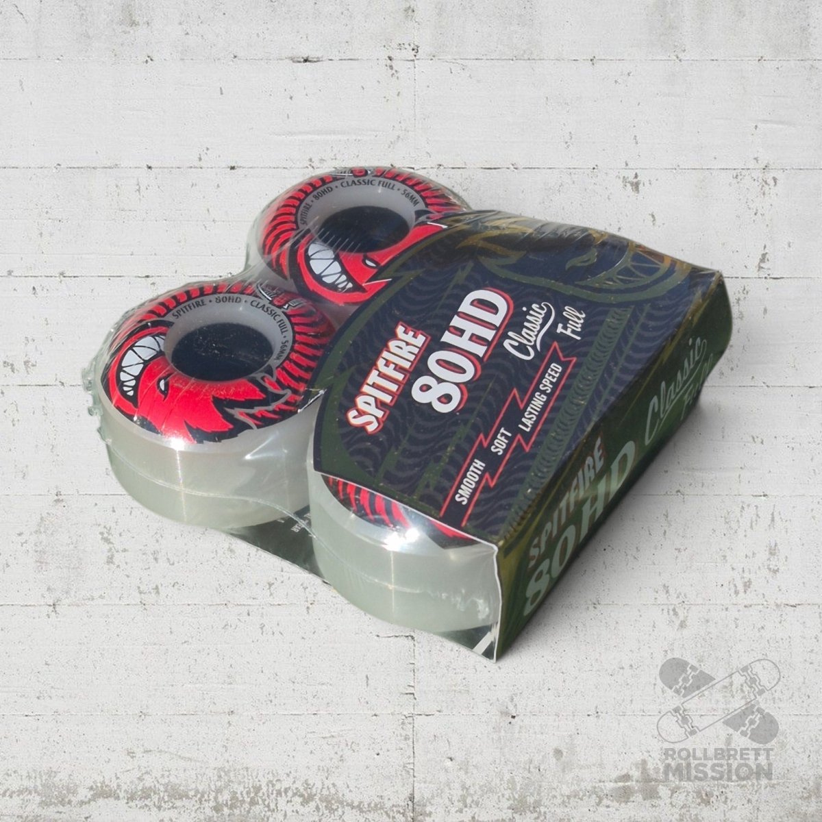 Spitfire 80HD 56mm Classic Full Wheels - Skateboard - Rollen - Rollbrett Mission