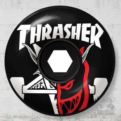Spitfire 80HD 56mm Thrasher Burn Classic Full Wheels - Skateboard - Rollen - Rollbrett Mission