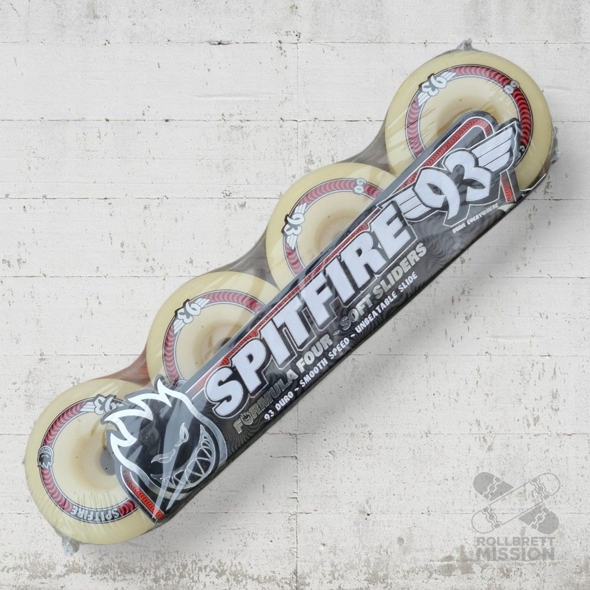 Spitfire 93s F4 Classic 60mm 93A Wheels - Skateboard - Rollen - Rollbrett Mission