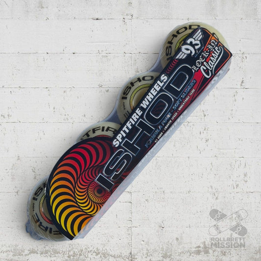 Spitfire 93s F4 Ishod Wair Lock-In Classic 54mm 93A Wheels - Skateboard-Rollen - Rollbrett Mission