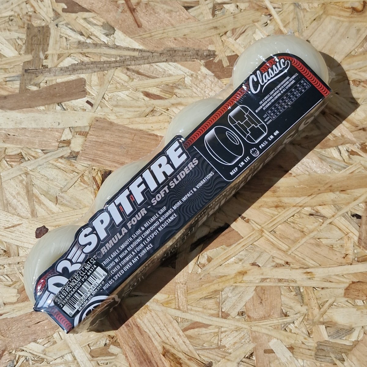 Spitfire 93s F4 Reynolds 53mm 93A Wheels - Skateboard - Rollen - Rollbrett Mission