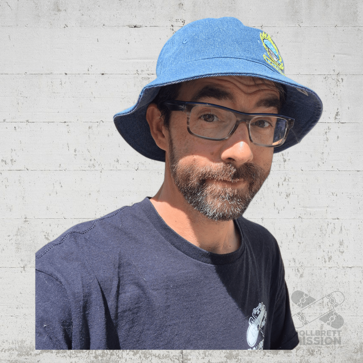 Spitfire Bucket Hat Bighead Mushroom navy jeans - Kopfbekleidung & - tücher - Rollbrett Mission