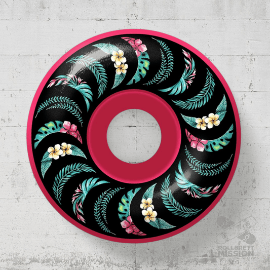 Spitfire F4 52mm 99A Floral Classic pink Wheels - Skateboard - Rollen - Rollbrett Mission