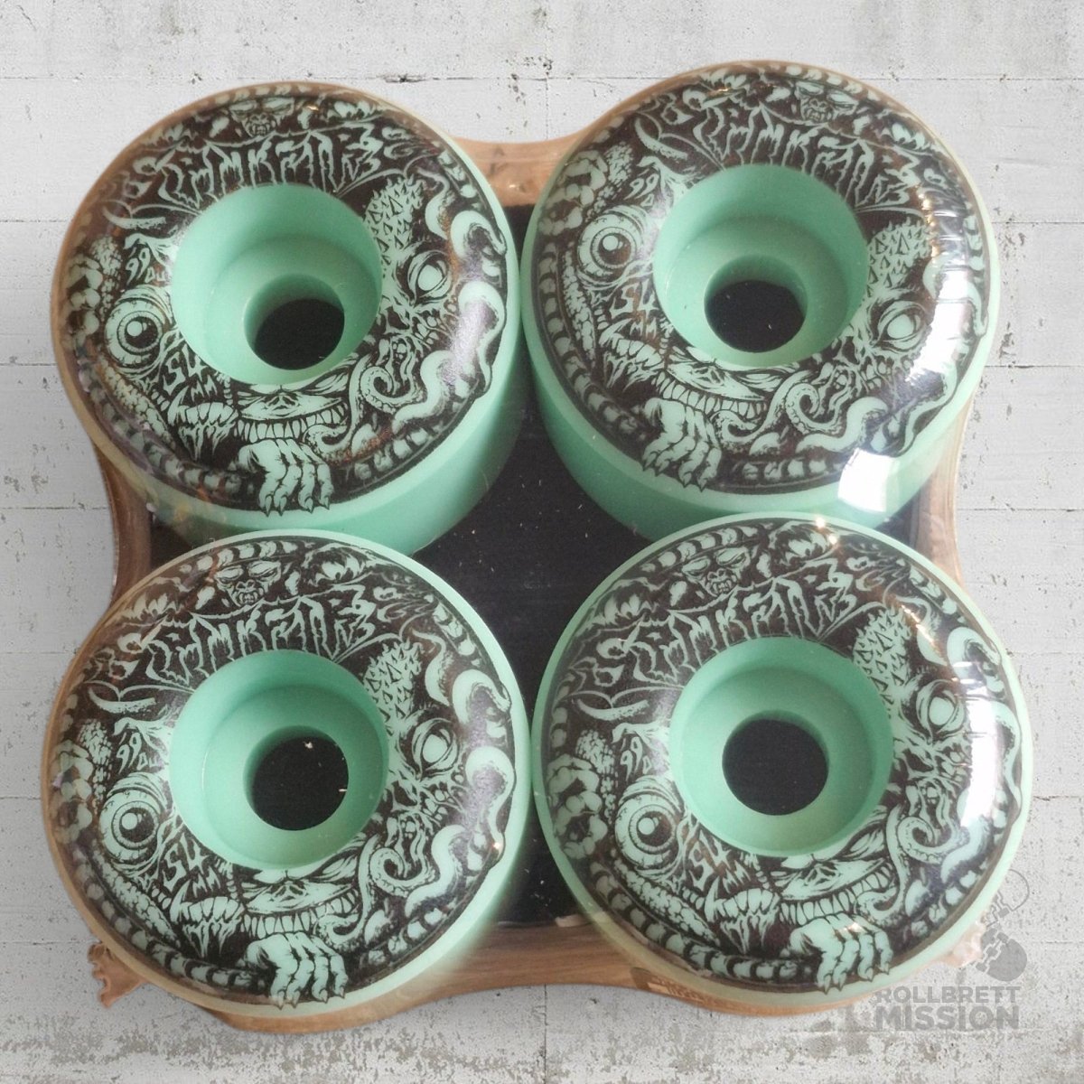 Spitfire F4 54mm 99A Radial Demon Gate Wheels - Skateboard - Rollen - Rollbrett Mission