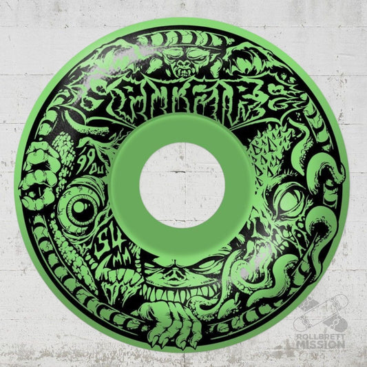 Spitfire F4 54mm 99A Radial Demon Gate Wheels - Skateboard - Rollen - Rollbrett Mission