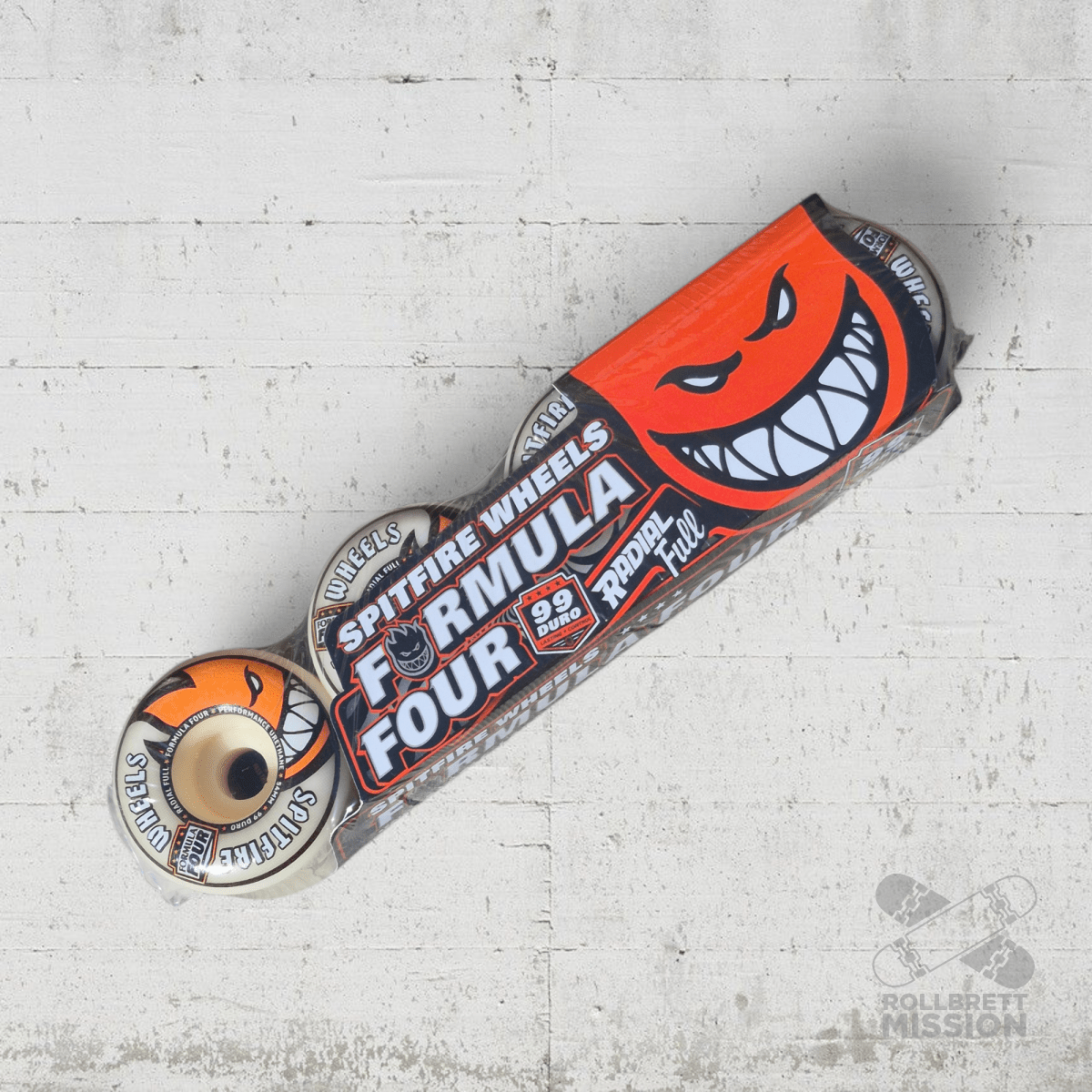 Spitfire F4 54mm 99A Radial Full Wheels - Skateboard - Rollen - Rollbrett Mission