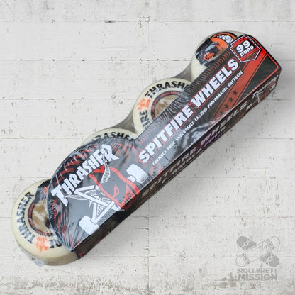 Spitfire F4 54mm 99A Radial Full x Thrasher The City Wheels - Skateboard - Rollen - Rollbrett Mission