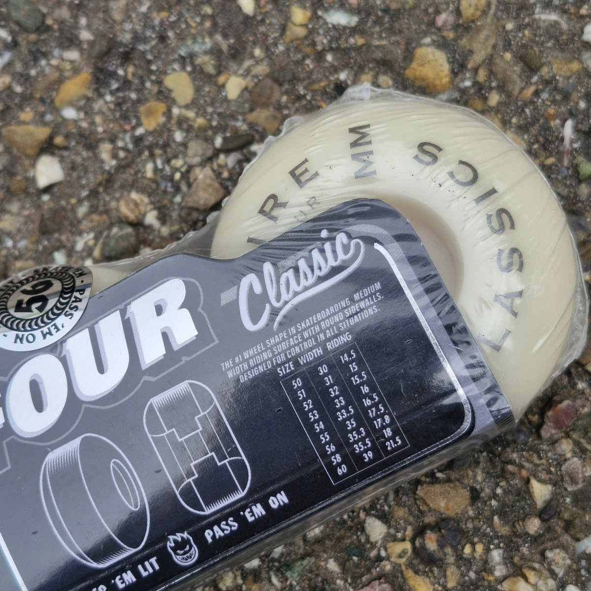 Spitfire F4 56mm 99A Classic blue Wheels - Skateboard - Rollen - Rollbrett Mission