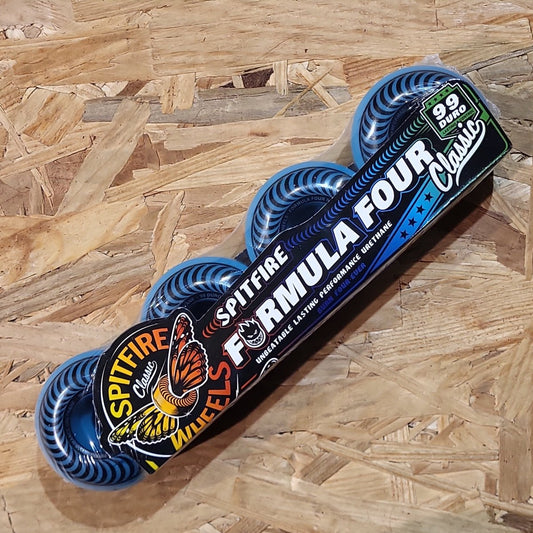 Spitfire F4 56mm 99A Classic blue Wheels - Skateboard-Rollen - Rollbrett Mission
