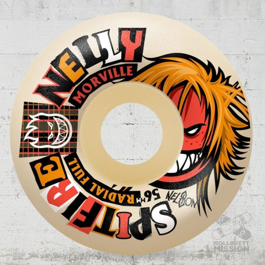 Spitfire F4 56mm 99A Radial Full Nelly Morville Wheels - Skateboard - Rollen - Rollbrett Mission