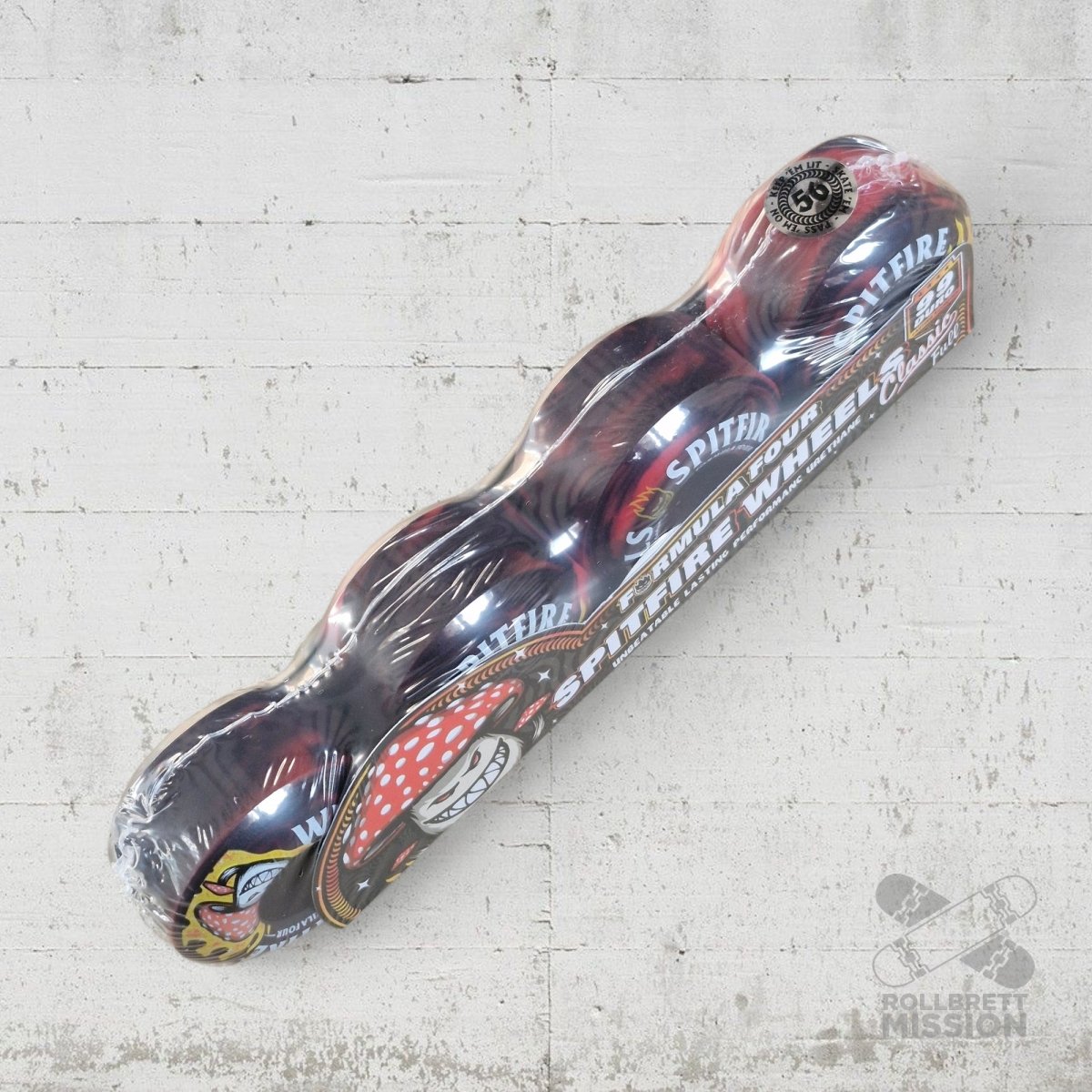 Spitfire F4 56mm 99A Shroom Bighead Classic Full Wheels - Skateboard - Rollen - Rollbrett Mission