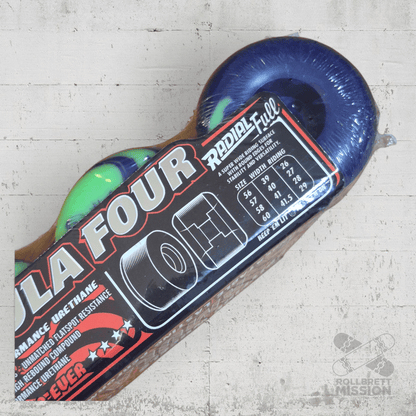 Spitfire F4 59mm 99A Radial Full Swirl purple green Wheels - Skateboard - Rollen - Rollbrett Mission