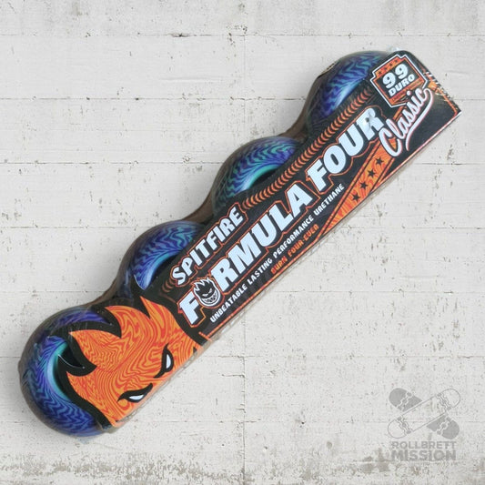 Spitfire F4 Classic Swirled 52mm 99A Wheels - Skateboard - Rollen - Rollbrett Mission