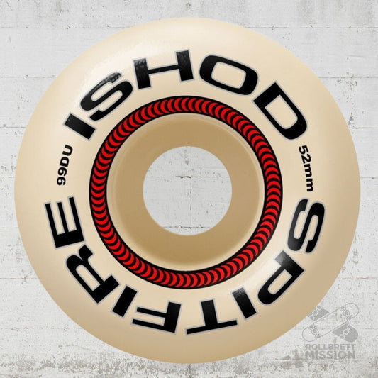 Spitfire F4 Ishod Lock In Classic 52mm 99A Wheels - Skateboard - Rollen - Rollbrett Mission