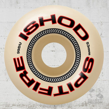 Spitfire F4 Ishod Lock In Classic 53mm 99A Wheels - Skateboard - Rollen - Rollbrett Mission