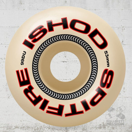 Spitfire F4 Ishod Lock In Classic 53mm 99A Wheels - Skateboard - Rollen - Rollbrett Mission