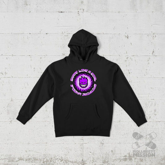 Spitfire Hoodie Skate Like A Girl 25 years black - Shirts & Tops - Rollbrett Mission