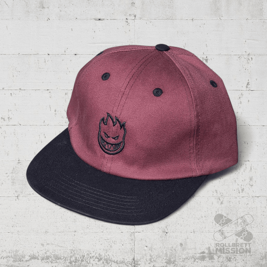 Spitfire Lil Bighead Strapback Cap burgundy - Kopfbekleidung & - tücher - Rollbrett Mission