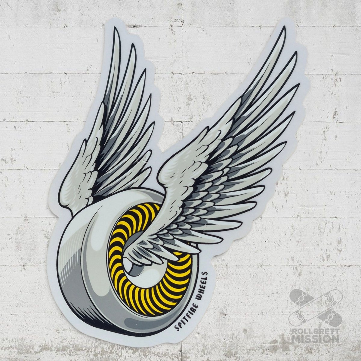 Spitfire OG Classic Wings Sticker 16cm - Rollbrett Mission