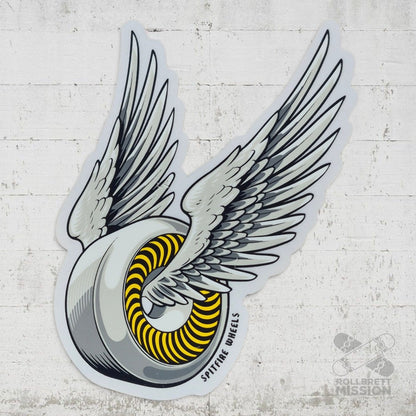 Spitfire OG Classic Wings Sticker 16cm - Rollbrett Mission