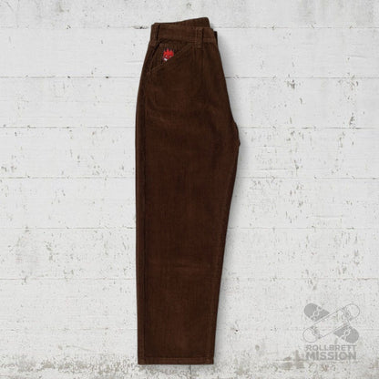 Spitfire Pant Bighead Fill Corduroy Baggy Pant brown - Jeans - Rollbrett Mission