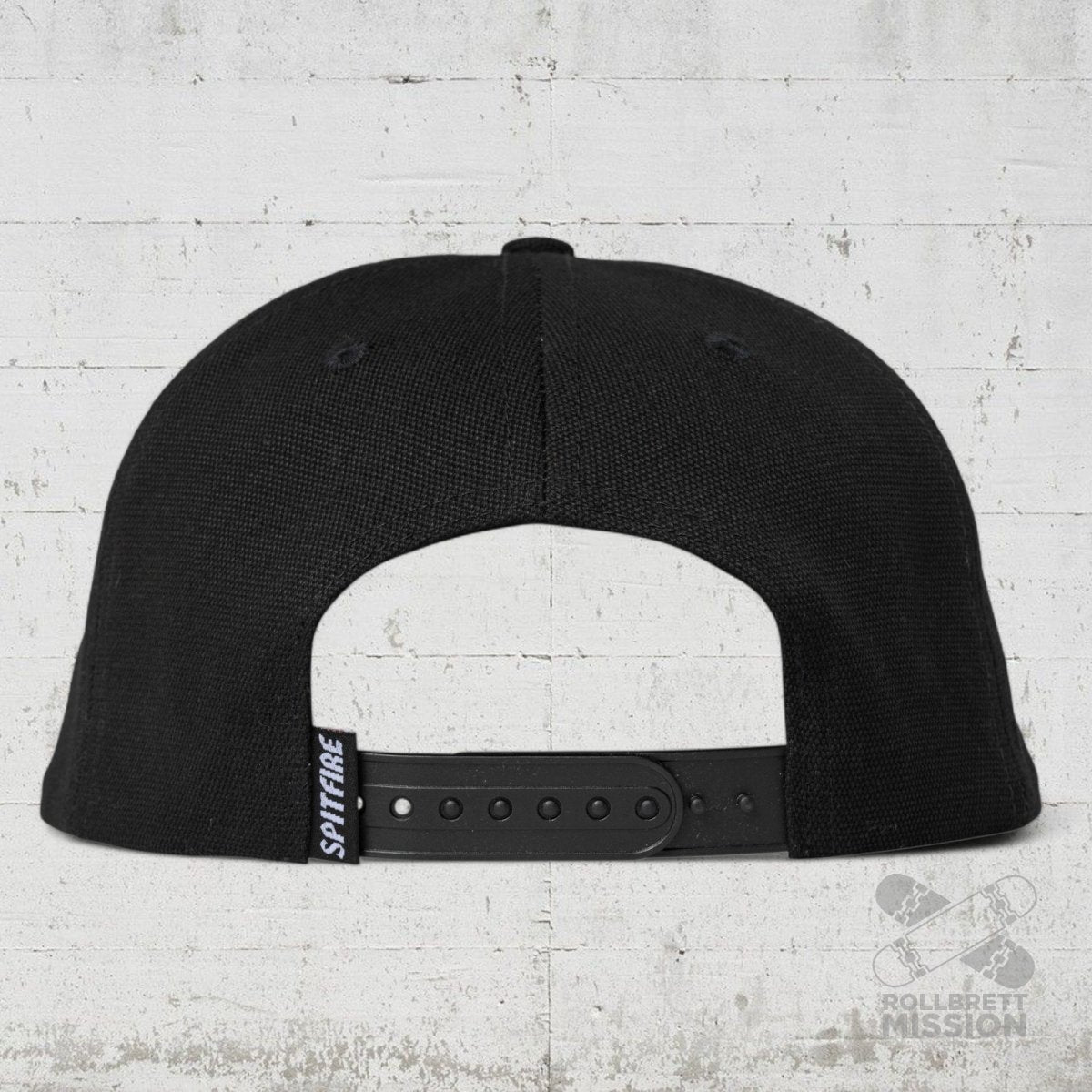 Spitfire Snapback Cap Bighead black charcoal - Kopfbekleidung & - tücher - Rollbrett Mission
