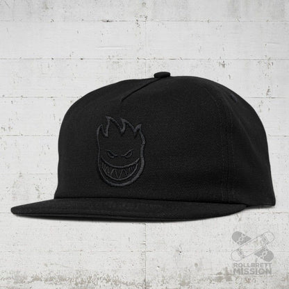 Spitfire Snapback Cap Bighead black charcoal - Kopfbekleidung & - tücher - Rollbrett Mission