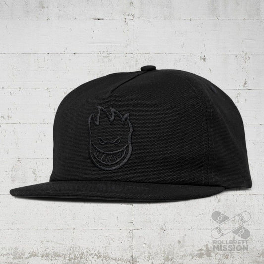 Spitfire Snapback Cap Bighead black charcoal - Kopfbekleidung & - tücher - Rollbrett Mission