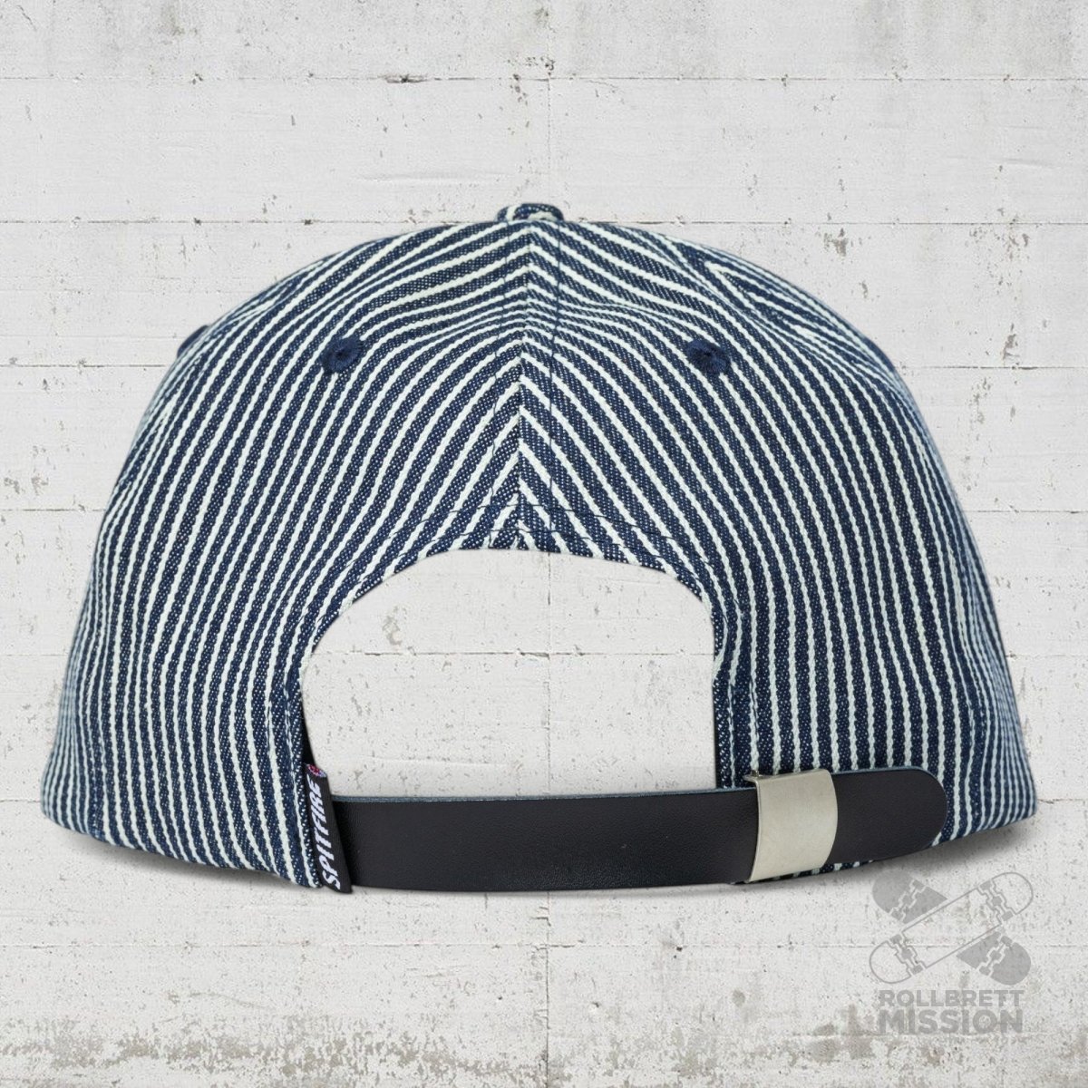 Spitfire Strapback Cap Flames Script indigo - Kopfbekleidung & - tücher - Rollbrett Mission