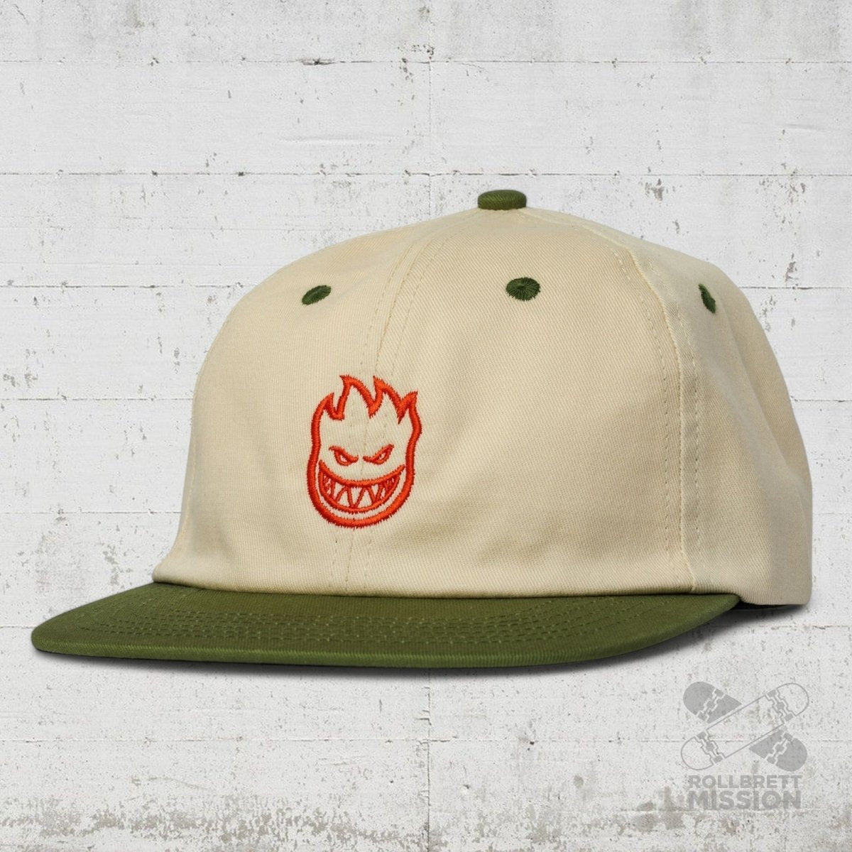 Spitfire Strapback Cap Lil Bighead natural olive - Kopfbekleidung & - tücher - Rollbrett Mission