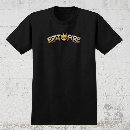 Spitfire T-Shirt Heatwave black - Rollbrett Mission