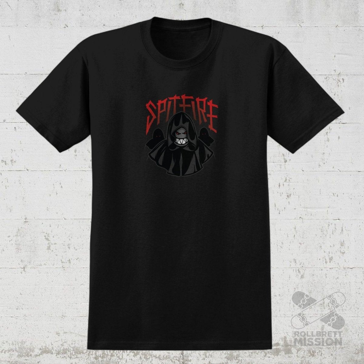 Spitfire T-Shirt Ritual black - Rollbrett Mission