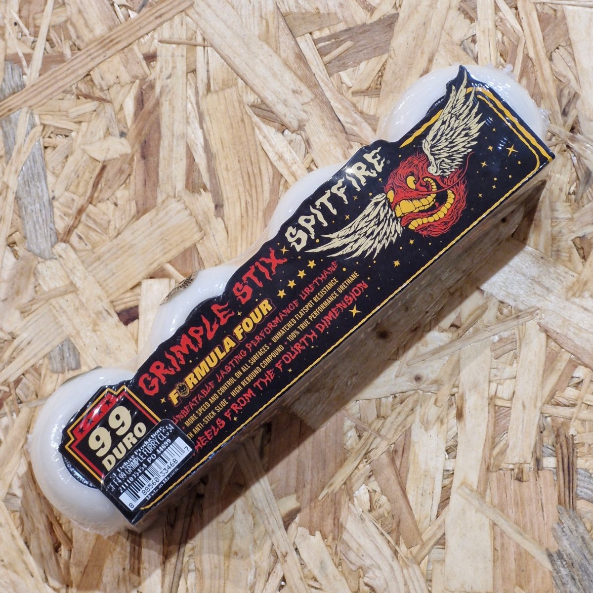 Spitfire x Grimple Furry F4 54mm 99A Classic Wheels - Skateboard - Rollen - Rollbrett Mission