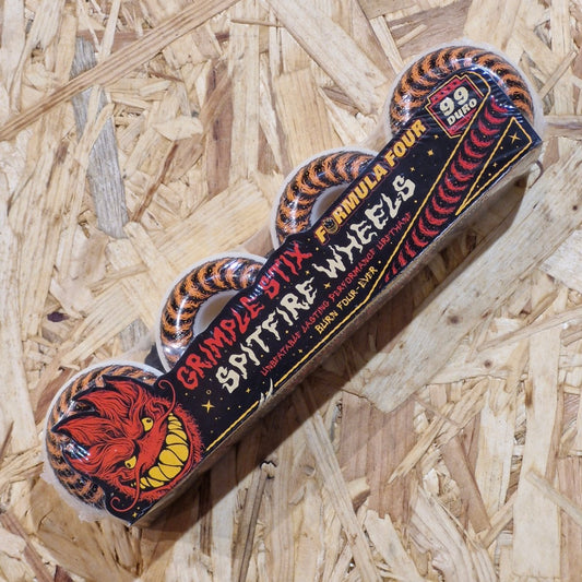 Spitfire x Grimple Furry F4 54mm 99A Classic Wheels - Skateboard - Rollen - Rollbrett Mission