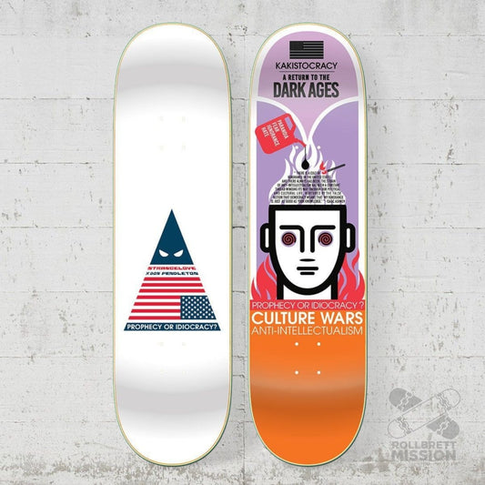 Strangelove Pendleton Culture Wars 8.5 Deck - Skateboard - Decks - Rollbrett Mission