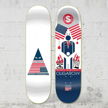 Strangelove Pendleton Oligarchy 8.25 Deck - Skateboard - Decks - Rollbrett Mission