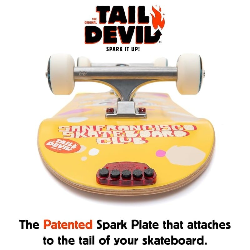 Tail Devil red - Rollbrett Mission