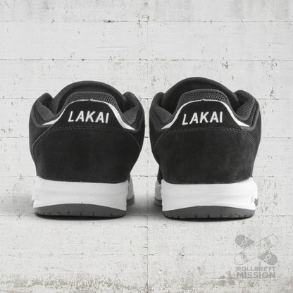 Telford Low Skateshoe black white suede - Skateboard - Schuhe - Rollbrett Mission