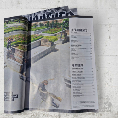 Thrasher Magazine Heft Ausgabe 541 August 2025 - Zeitschriften - Rollbrett Mission