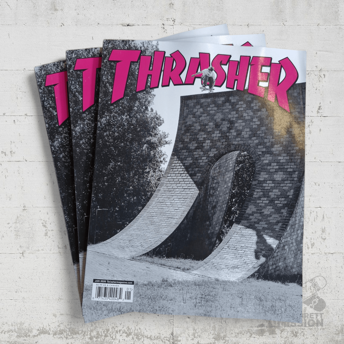 Thrasher Magazine Heft Ausgabe 546 Januar 2026 - Zeitschriften - Rollbrett Mission
