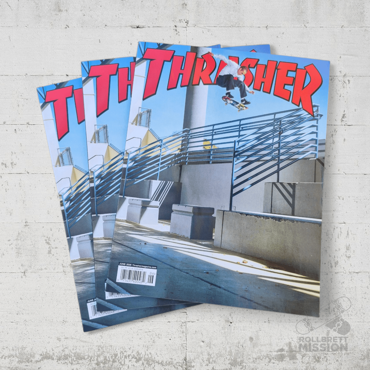 Thrasher Magazine Heft Ausgabe 551 Juni 2026 - Zeitschriften - Rollbrett Mission