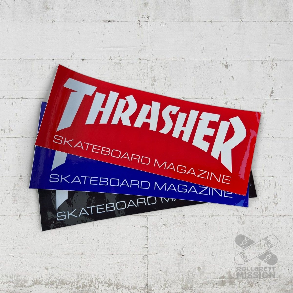 Thrasher Skate Mag Sticker XL 24cm - Rollbrett Mission
