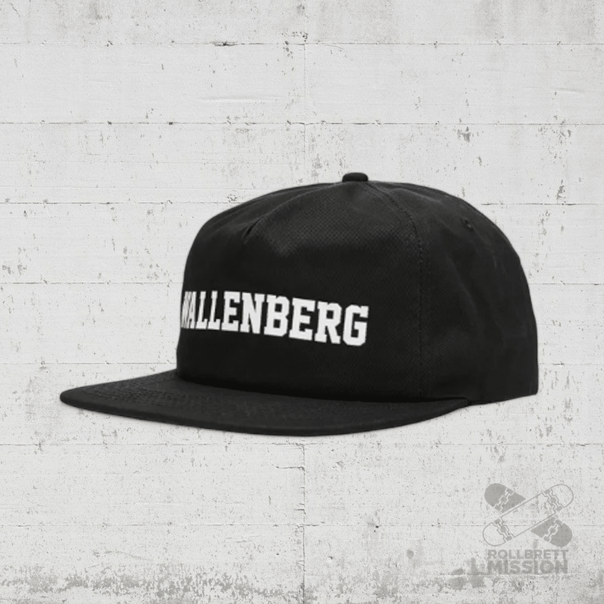Thrasher Snapback Cap Wallenberg black - Kopfbekleidung & - tücher - Rollbrett Mission